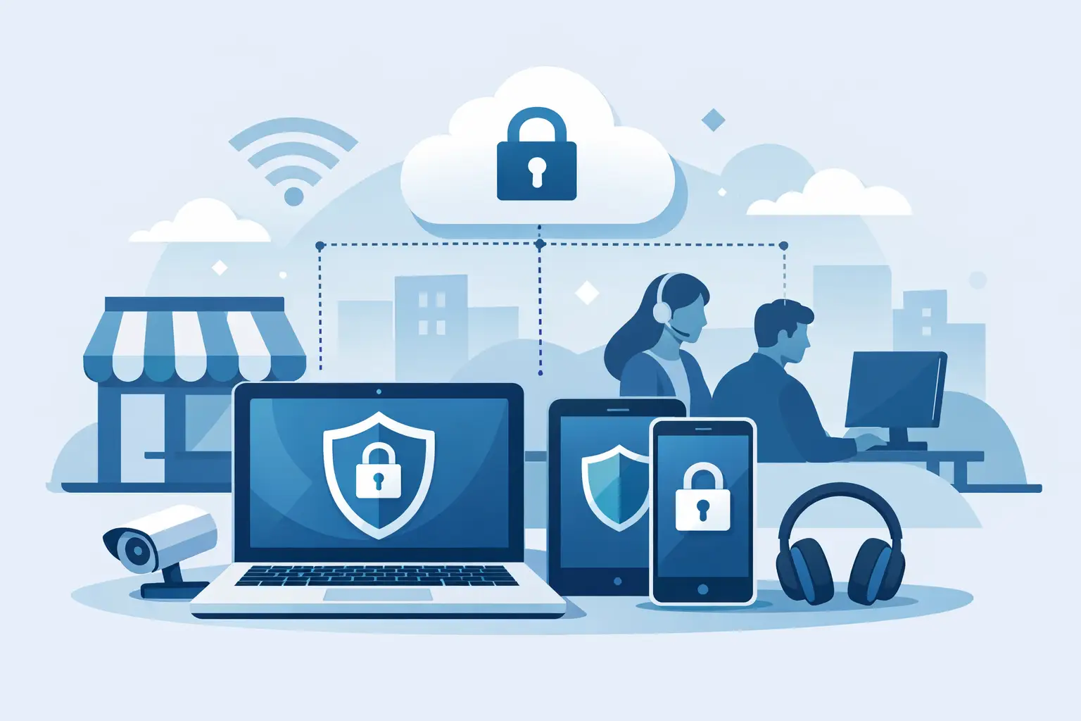 Secure Remote Work Devices for Small Businesses