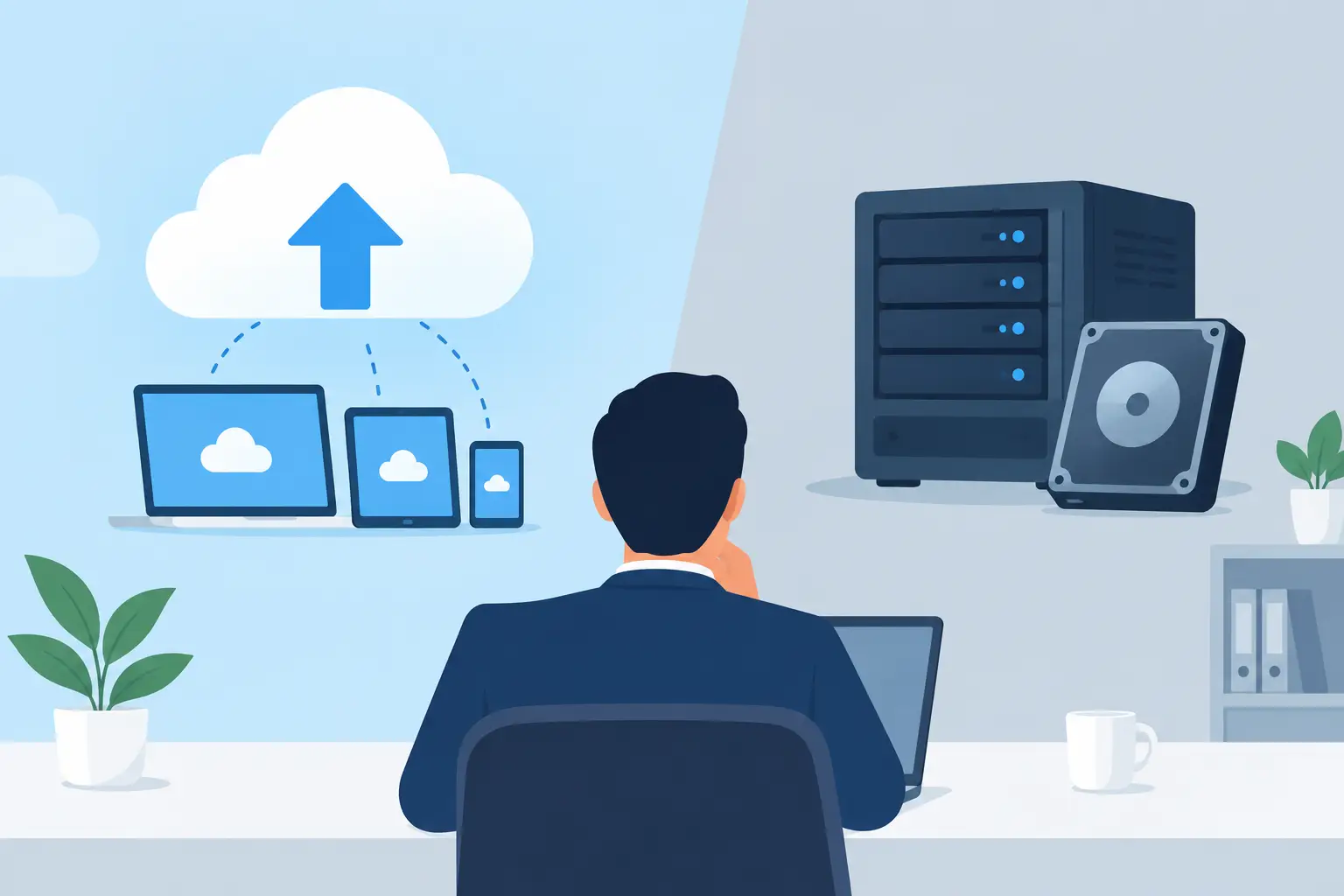 Cloud Backup Versus Local Storage for Business