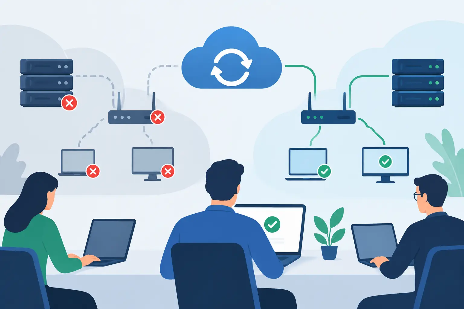Network Outage Recovery Examples That Protect Work