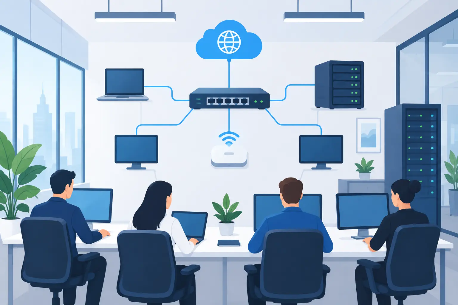 Office Network Setup That Supports Your Business