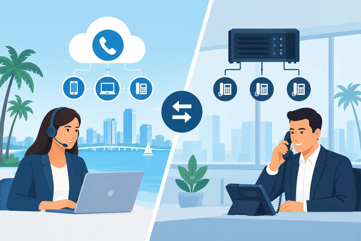 VoIP versus PBX for Growing Florida Businesses